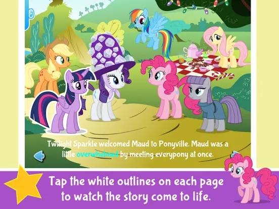 Screenshot di My Little Pony: Pinkie Pie's Sister iPad 