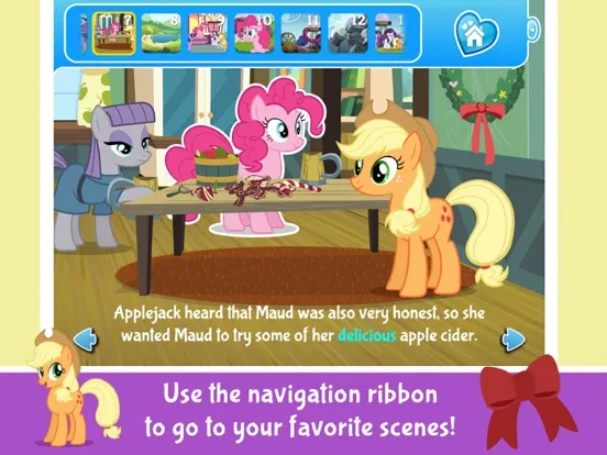 Screenshot di My Little Pony: Pinkie Pie's Sister iPad 