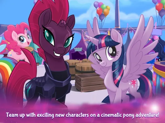 Ảnh chụp màn hình của My Little Pony: The Movie iPad 