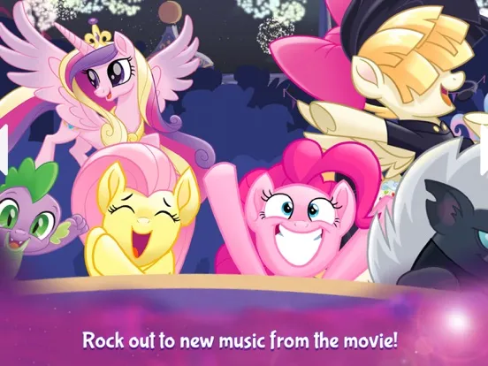 Ảnh chụp màn hình của My Little Pony: The Movie iPad 