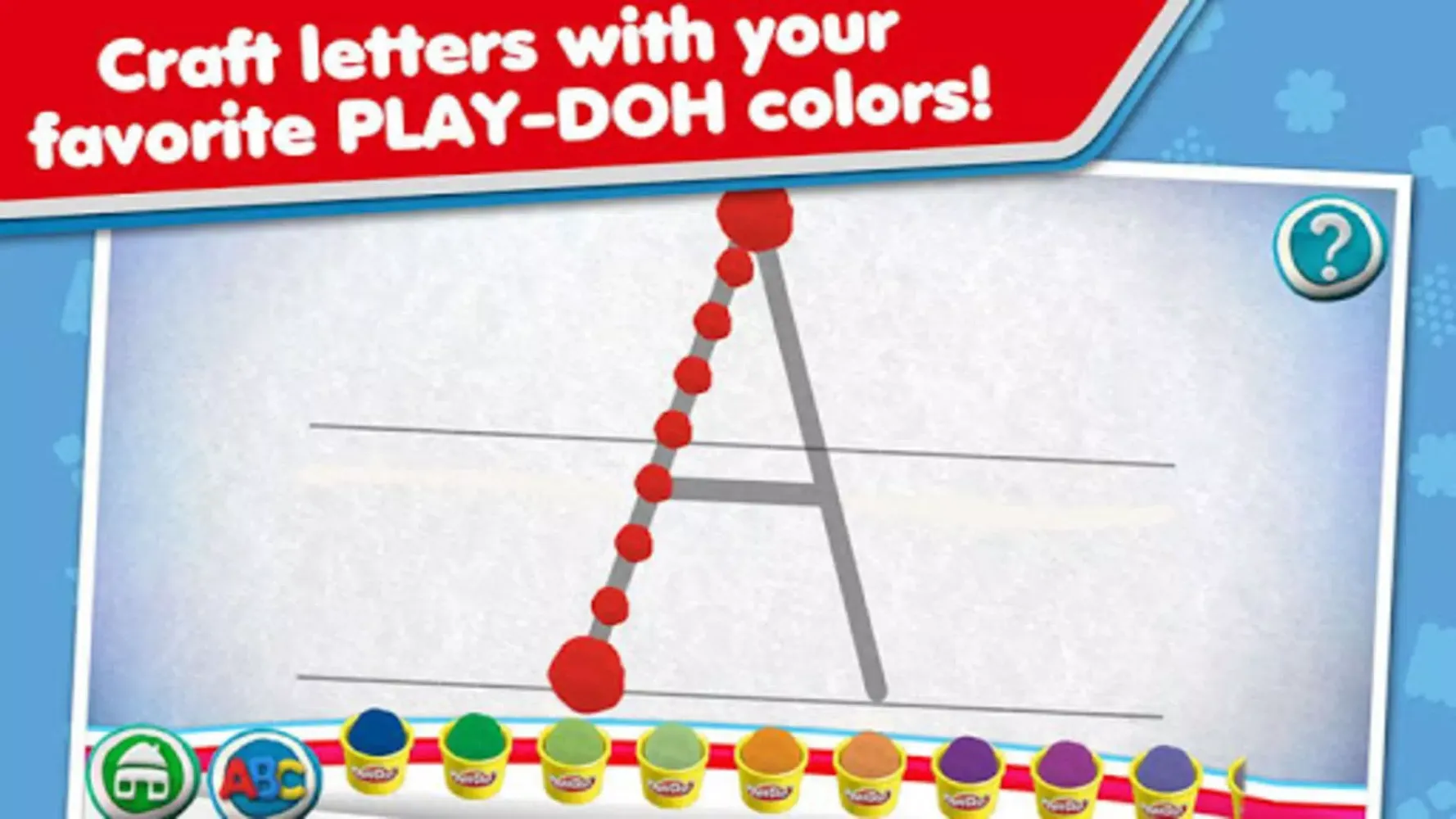 Zrzuty ekranu PLAY-DOH Create ABCs