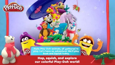 Tangkapan layar PLAY-DOH: Seek and Squish