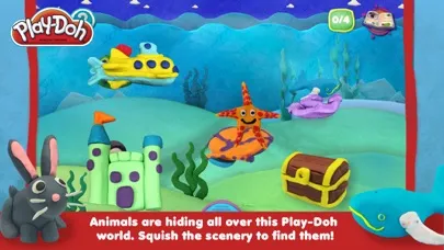 Tangkapan layar PLAY-DOH: Seek and Squish