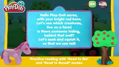Tangkapan layar PLAY-DOH: Seek and Squish
