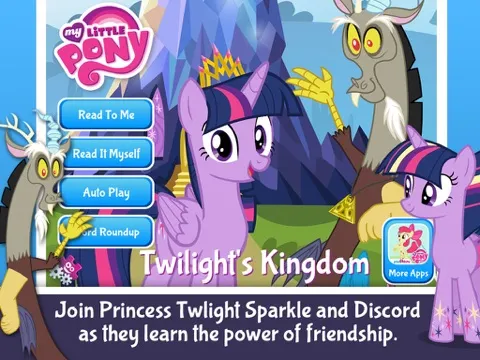 My Little Pony: Twilight’s Kingdom Storybook Deluxe iPad  스크린샷