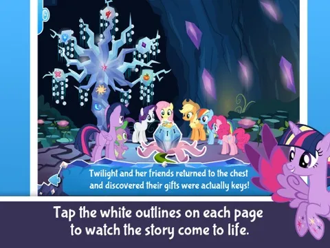 My Little Pony: Twilight’s Kingdom Storybook Deluxe iPad  스크린샷