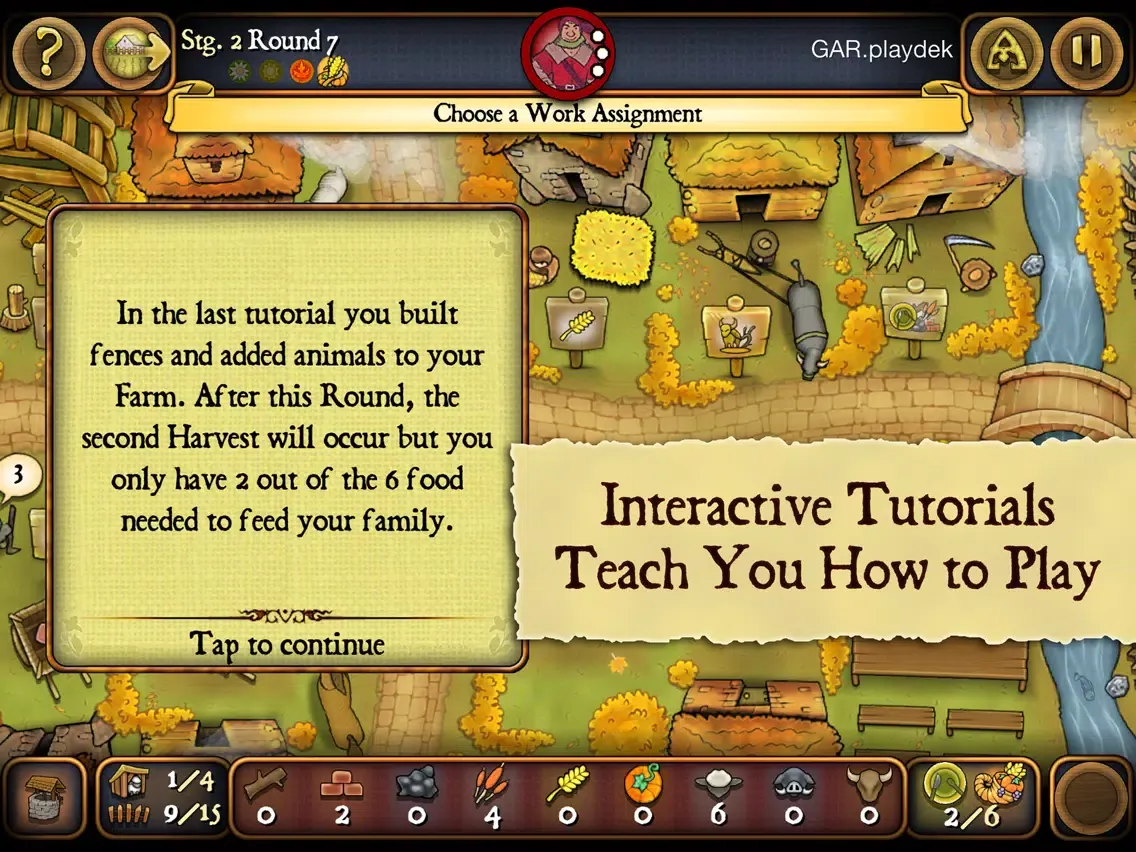 Agricola iPad 應用截圖
