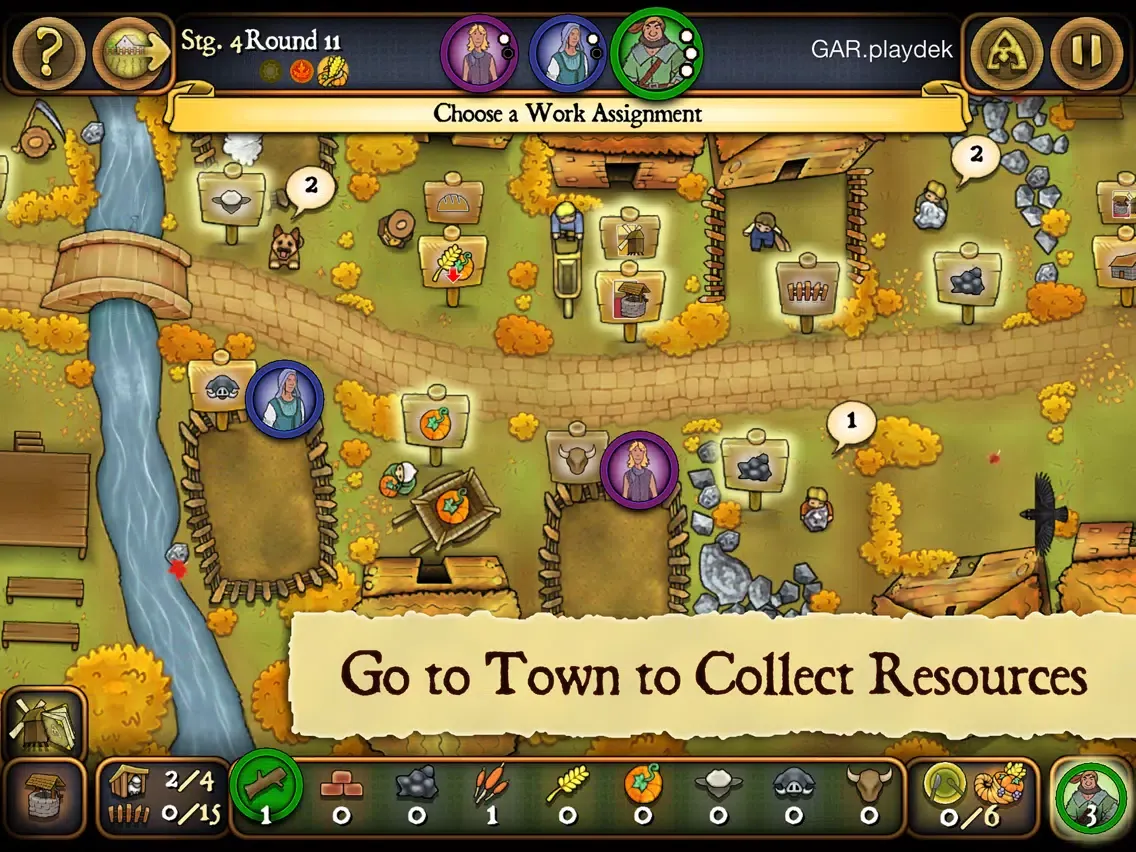 Agricola iPad 應用截圖