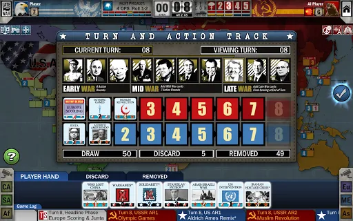 Twilight Struggle スクリーンショット