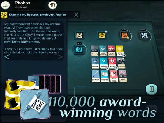 Cultist Simulator iPad  スクリーンショット