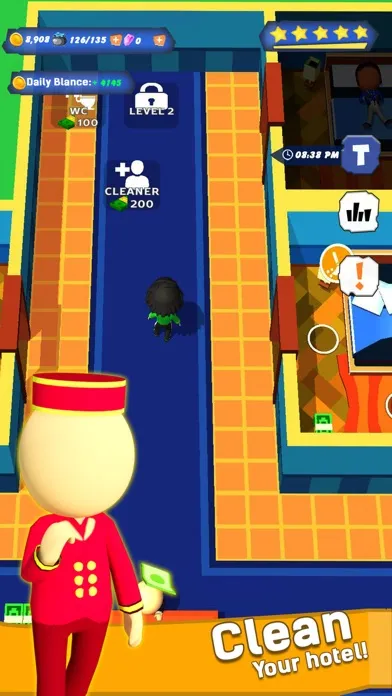 Hotel Dash Idle Tycoon Games Screenshots