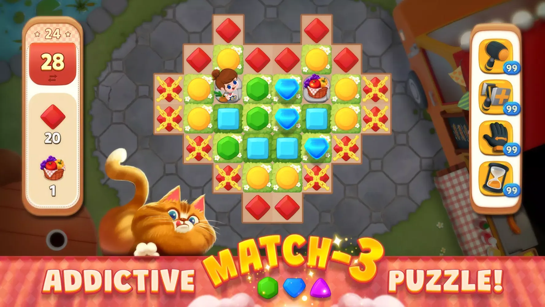 Delish Match Screenshots