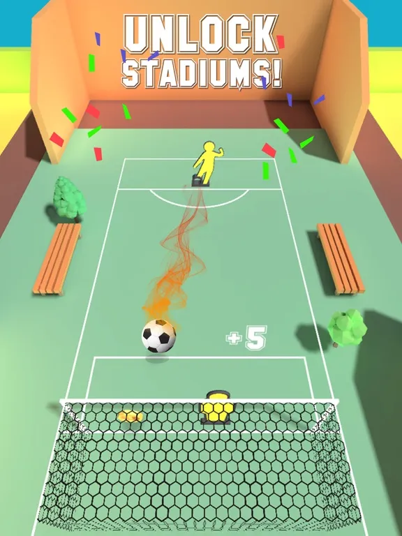 Capturas de tela do Penalty Shootout VS Goalkeeper iPad 
