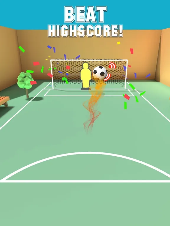 Capturas de tela do Penalty Shootout VS Goalkeeper iPad 