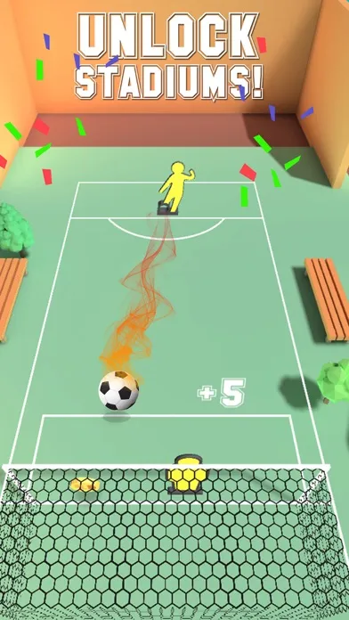 Capturas de tela do Penalty Shootout VS Goalkeeper