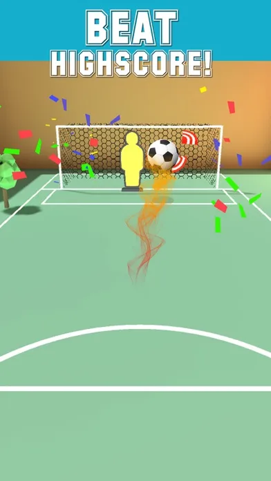 Capturas de tela do Penalty Shootout VS Goalkeeper