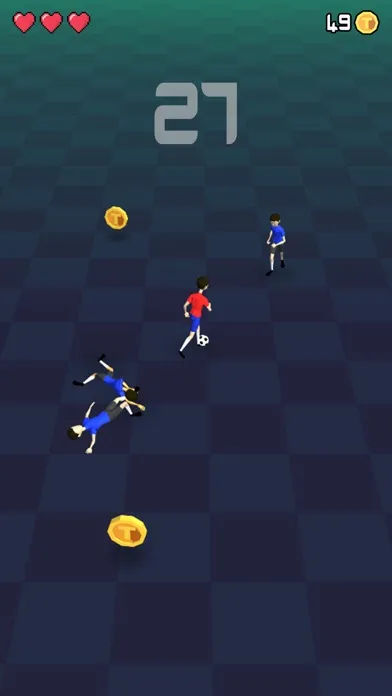 Zrzuty ekranu Soccer Dribble: DribbleUp Game