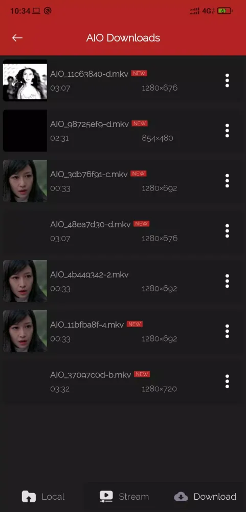 All In One VIDEO PLAYER: 4K Vi Ekran Görüntüleri