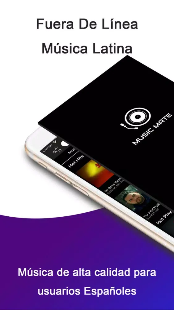 Zrzuty ekranu Music Mate - MP3 Video Offline