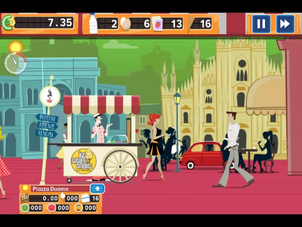Zrzuty ekranu Bocconi Ice Cream Empire iPad 