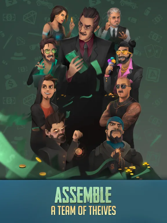 Idle Thieves - Mafia Tycoon iPad  स्क्रीनशॉट