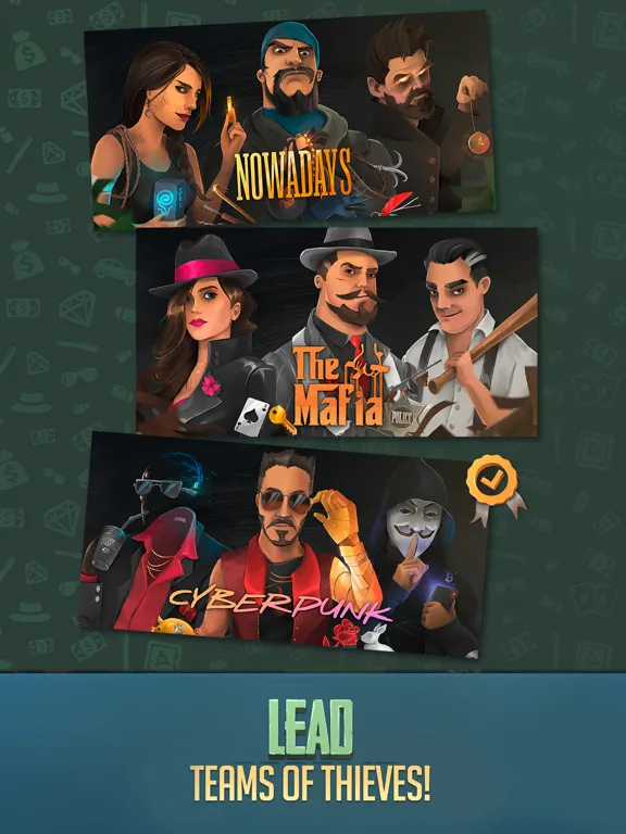 Idle Thieves - Mafia Tycoon iPad  स्क्रीनशॉट