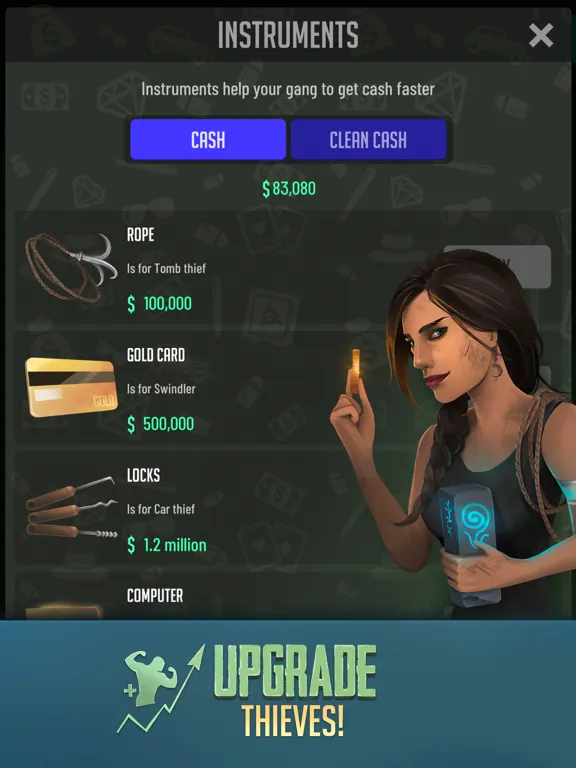 Idle Thieves - Mafia Tycoon iPad  स्क्रीनशॉट