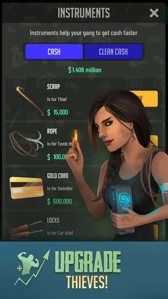 Idle Thieves Screenshots