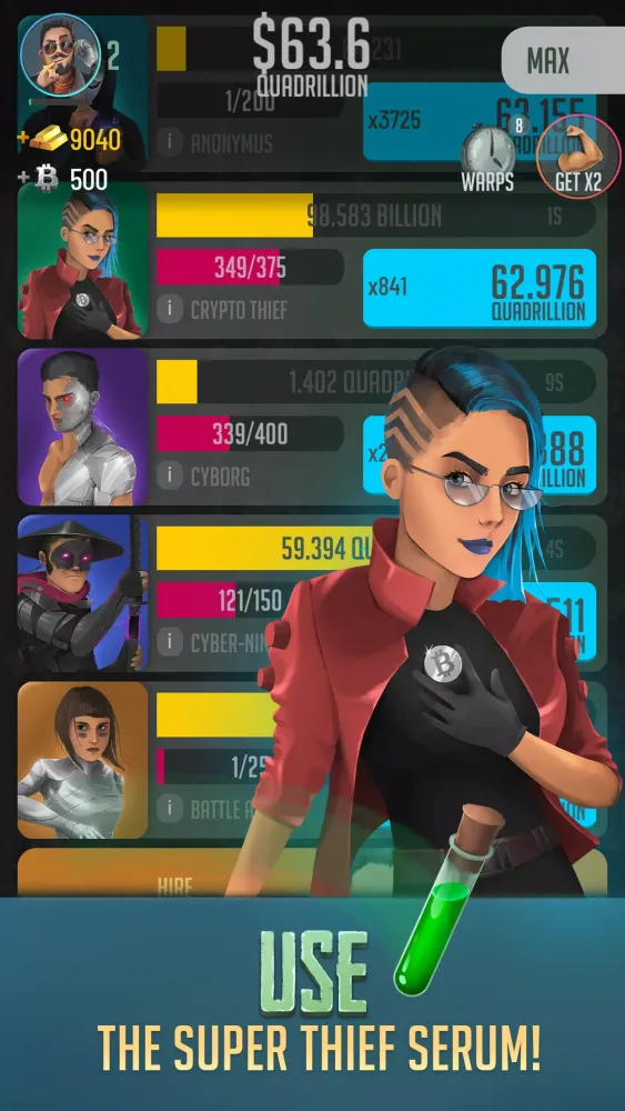 Idle Thieves Screenshots