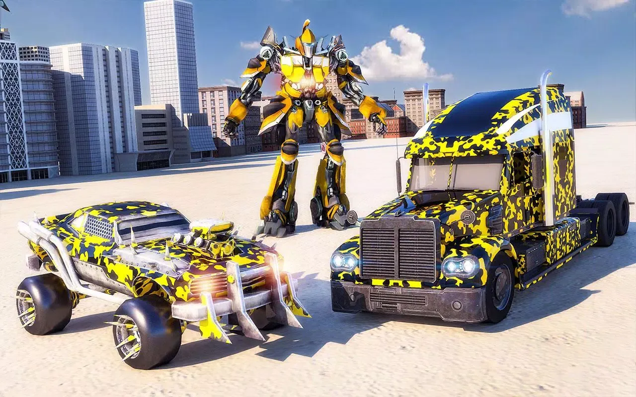 Indian Army Robot Transform War Screenshots