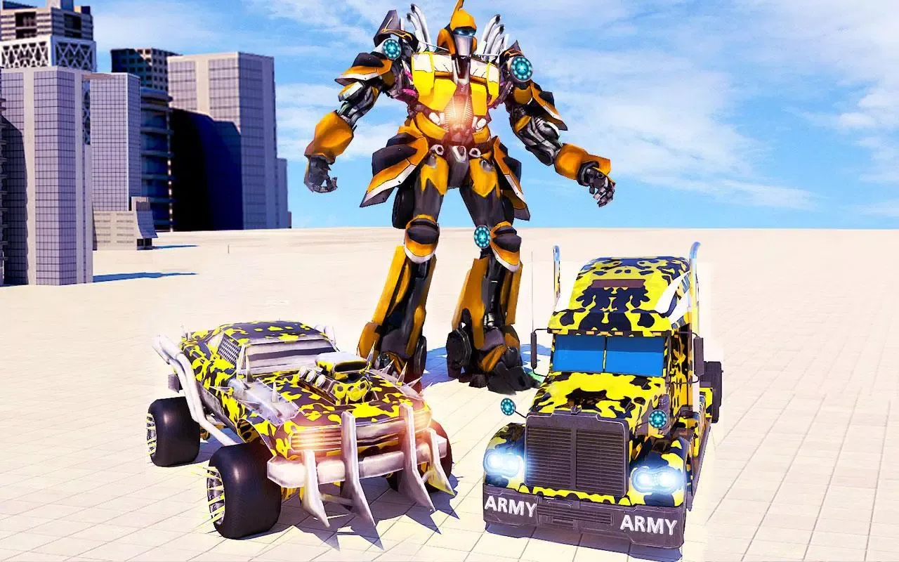 Indian Army Robot Transform War Screenshots