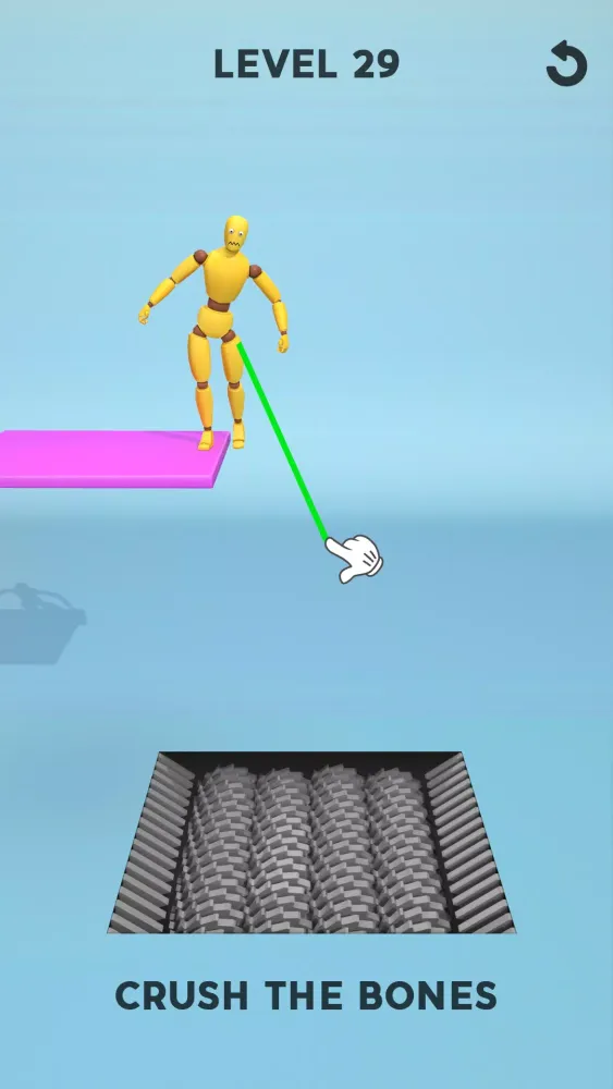 Tangkapan layar Kick & Break The Ragdoll Games