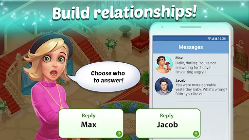 Screenshot di Family Hotel: love & match-3