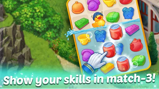 Screenshot di Family Hotel: love & match-3