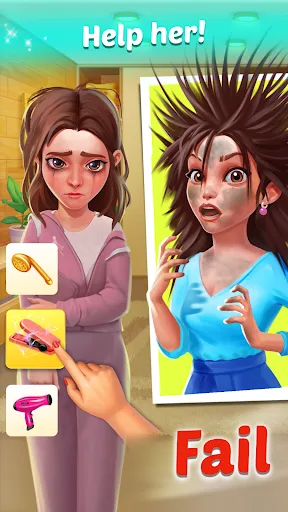 Family Town: Match-3 Makeover Screenshots