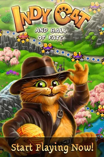 Indy Cat: Match 3 Adventure 스크린샷