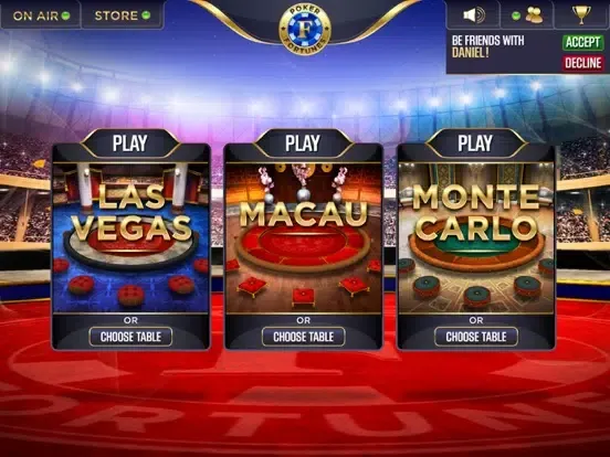 Capturas de tela do Poker Fortunes iPad 