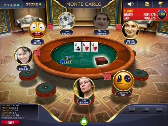 Capturas de tela do Poker Fortunes iPad 