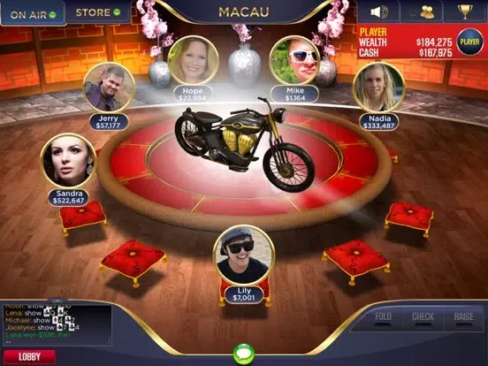 Capturas de tela do Poker Fortunes iPad 