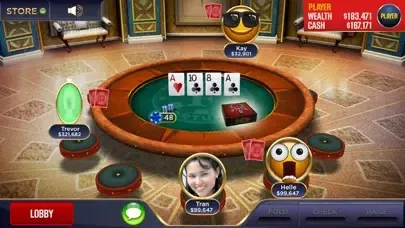 Capturas de tela do Poker Fortunes
