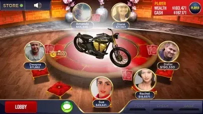 Capturas de tela do Poker Fortunes