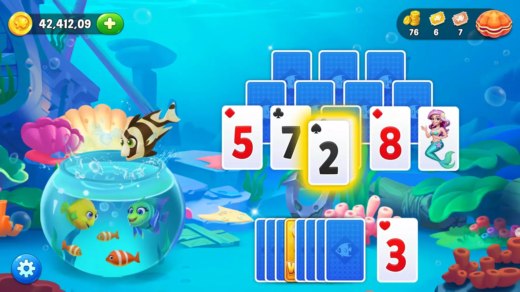 Solitaire Fish Mania Ekran Görüntüleri