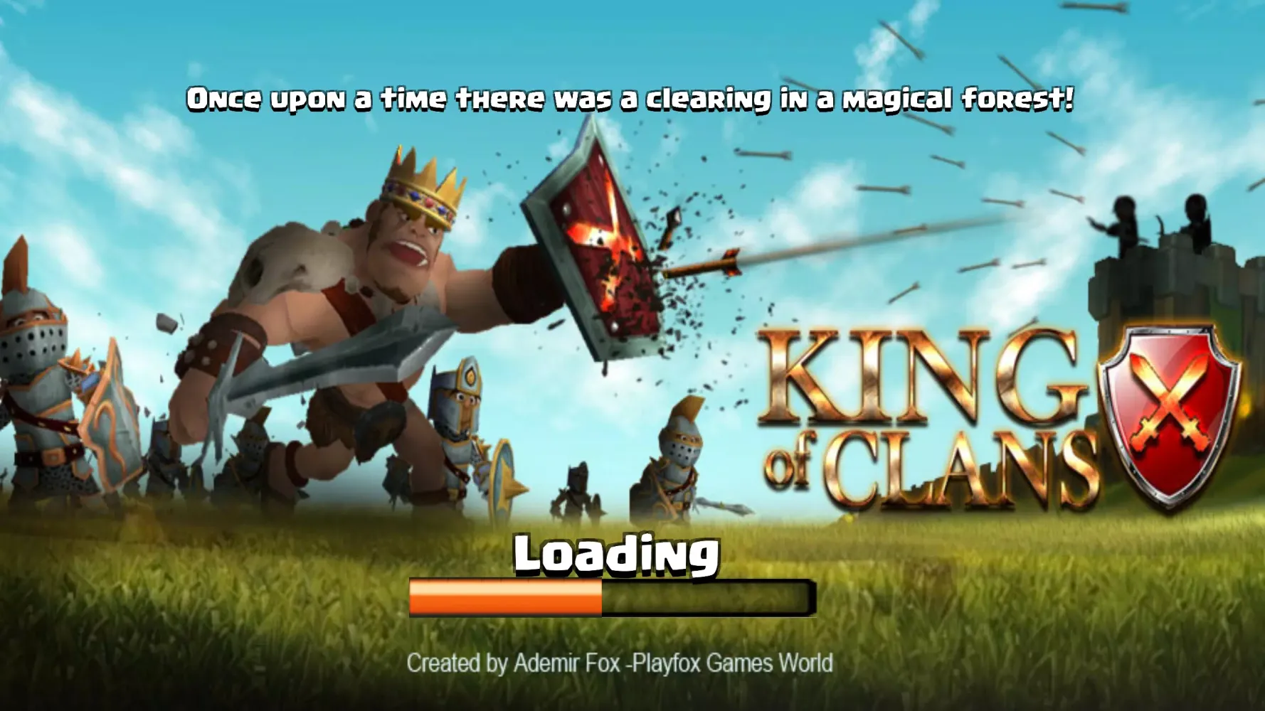 Capturas de tela do King of Clans
