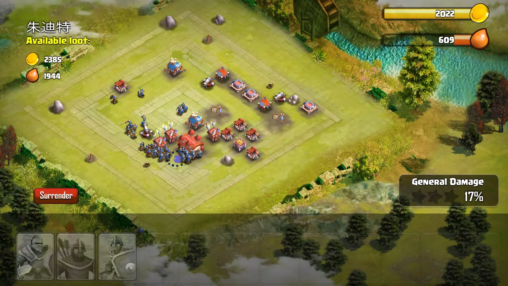 Capturas de tela do King of Clans