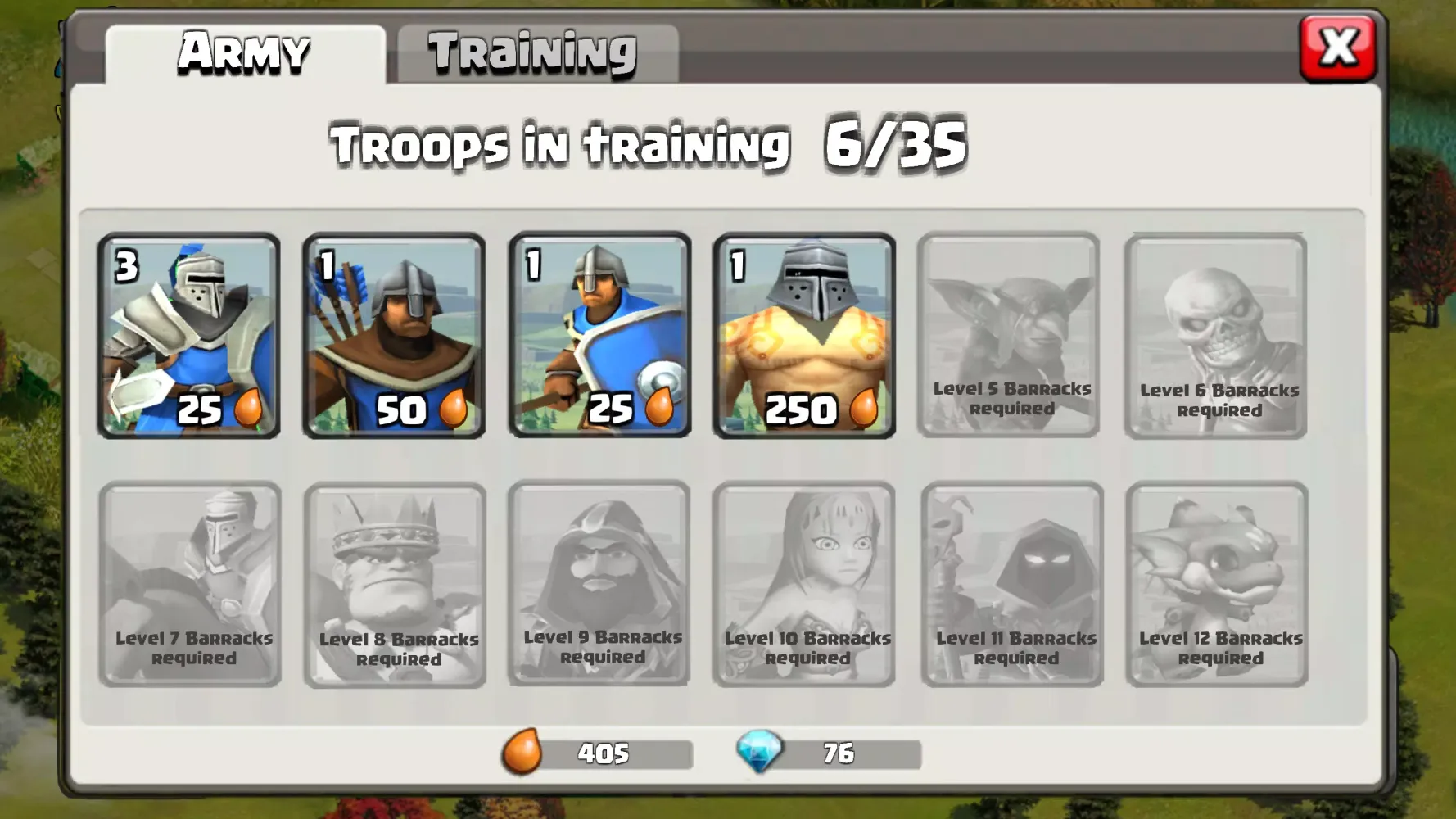 Capturas de tela do King of Clans
