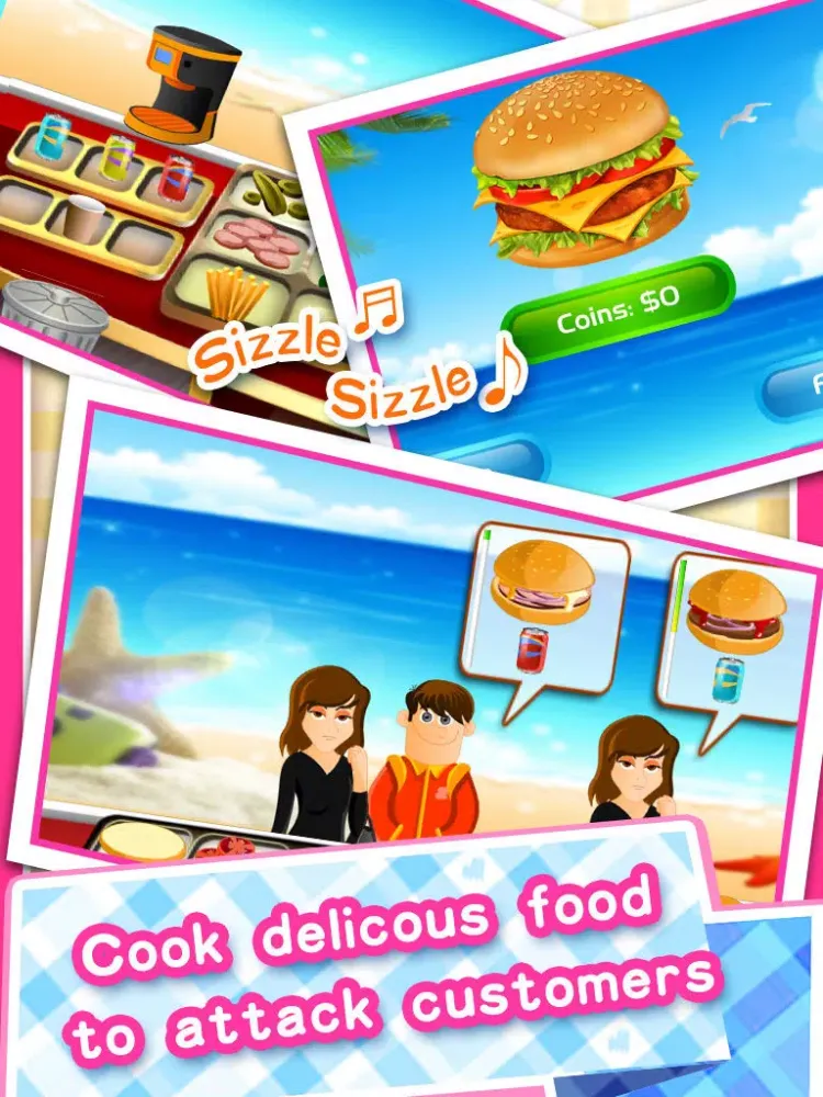 Ảnh chụp màn hình của Cooking Master：Dash Fever 2016！ iPad 