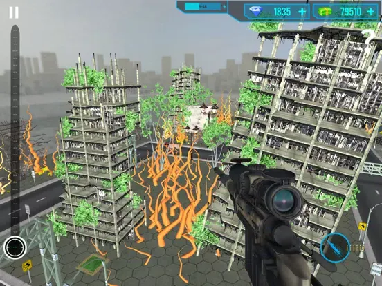 Sniper Shooting 3d Gun Battle iPad  स्क्रीनशॉट