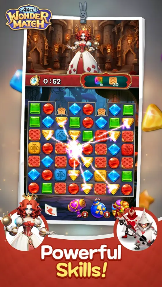 ภาพหน้าจอของ Alice Wonder Match