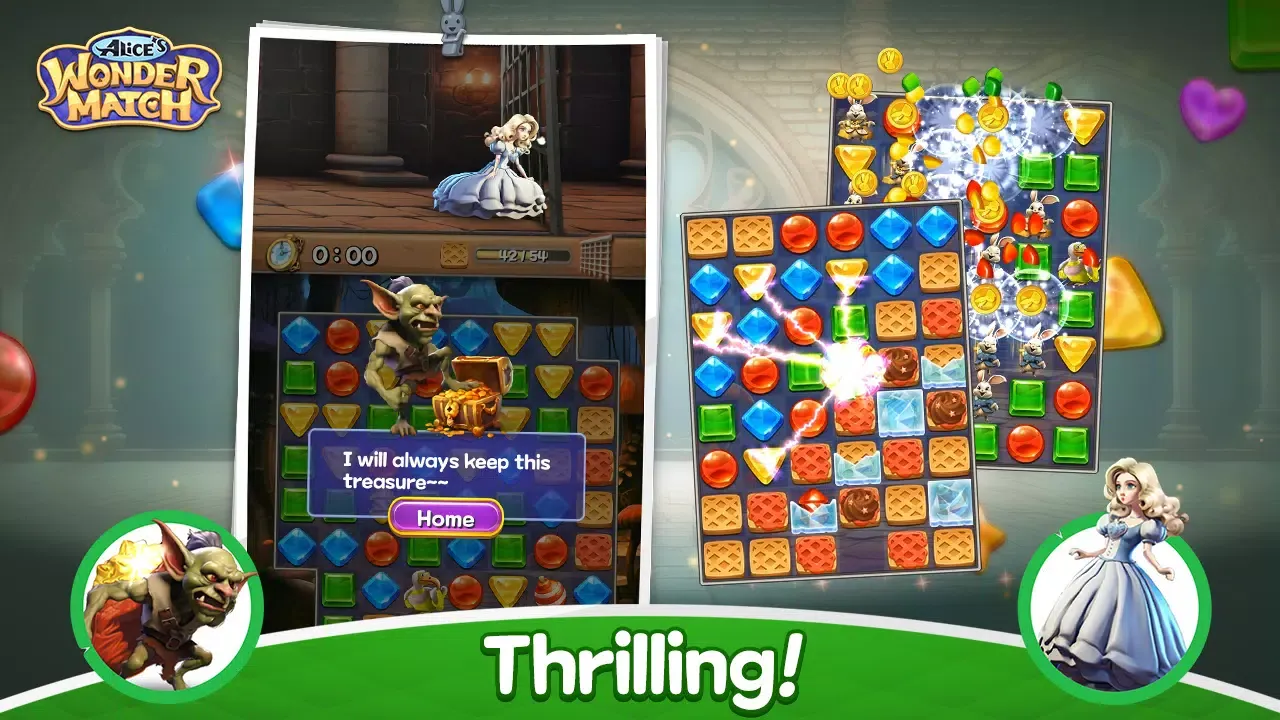 ภาพหน้าจอของ Alice Wonder Match