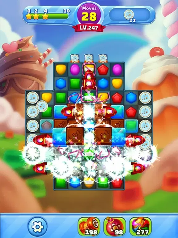 Jenny&Wolf Match3 iPad  स्क्रीनशॉट